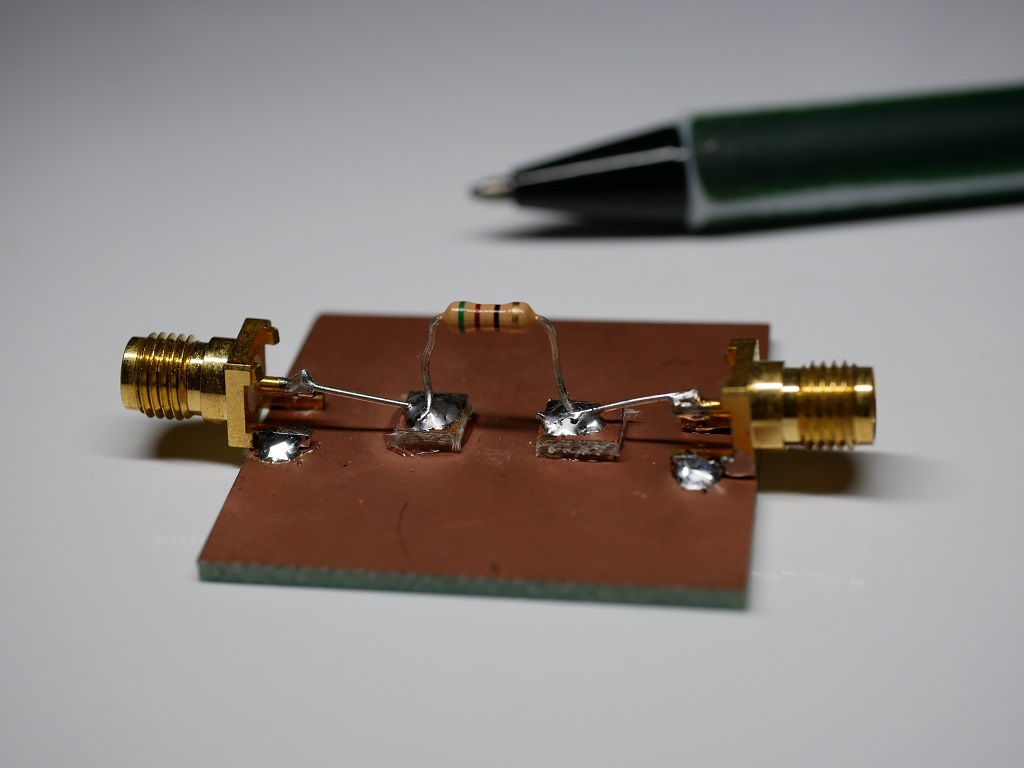 RF charcteristic of resistor