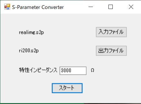 Sparameter Converter